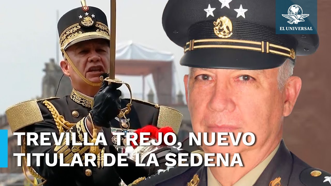 ¿Quién es Ricardo Trevilla Trejo, nuevo titular de la Secretaría de la Defensa Nacional?