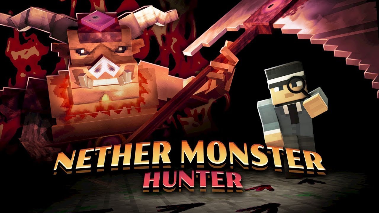Minecraft Bedrock Edition | Nether Monster Hunter - The Movie