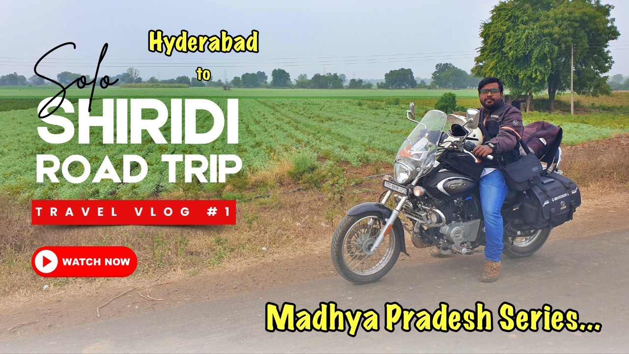 Hyderabad to Shirdi by Bike | Route, Distance & Travel Guide | Avenger 220 | Day1 | @saiontrails