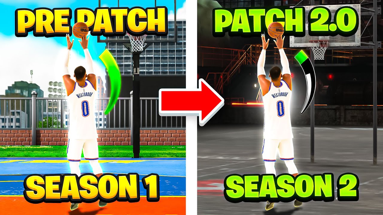 Сравнение всех изменений игрового процесса с обновлением 2.0 | Сезон 2 NBA2K26