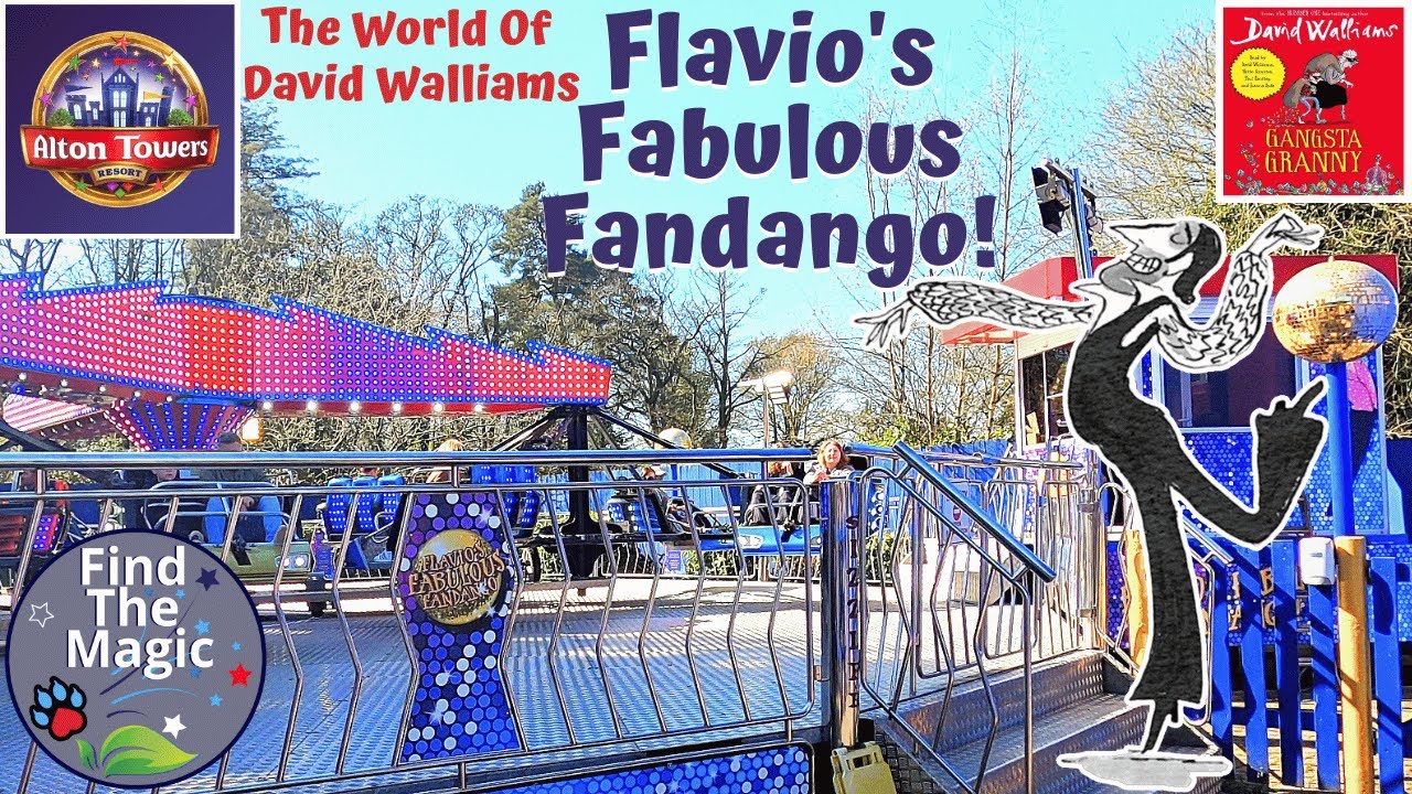 Alton Towers Ride | The World Of David Walliams | Flavio's Fabulous Fandango | Sizzler Twist Ride
