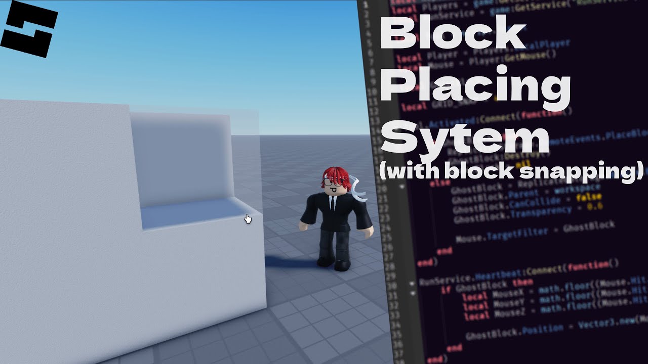 How to build a block placement system in Roblox Studio