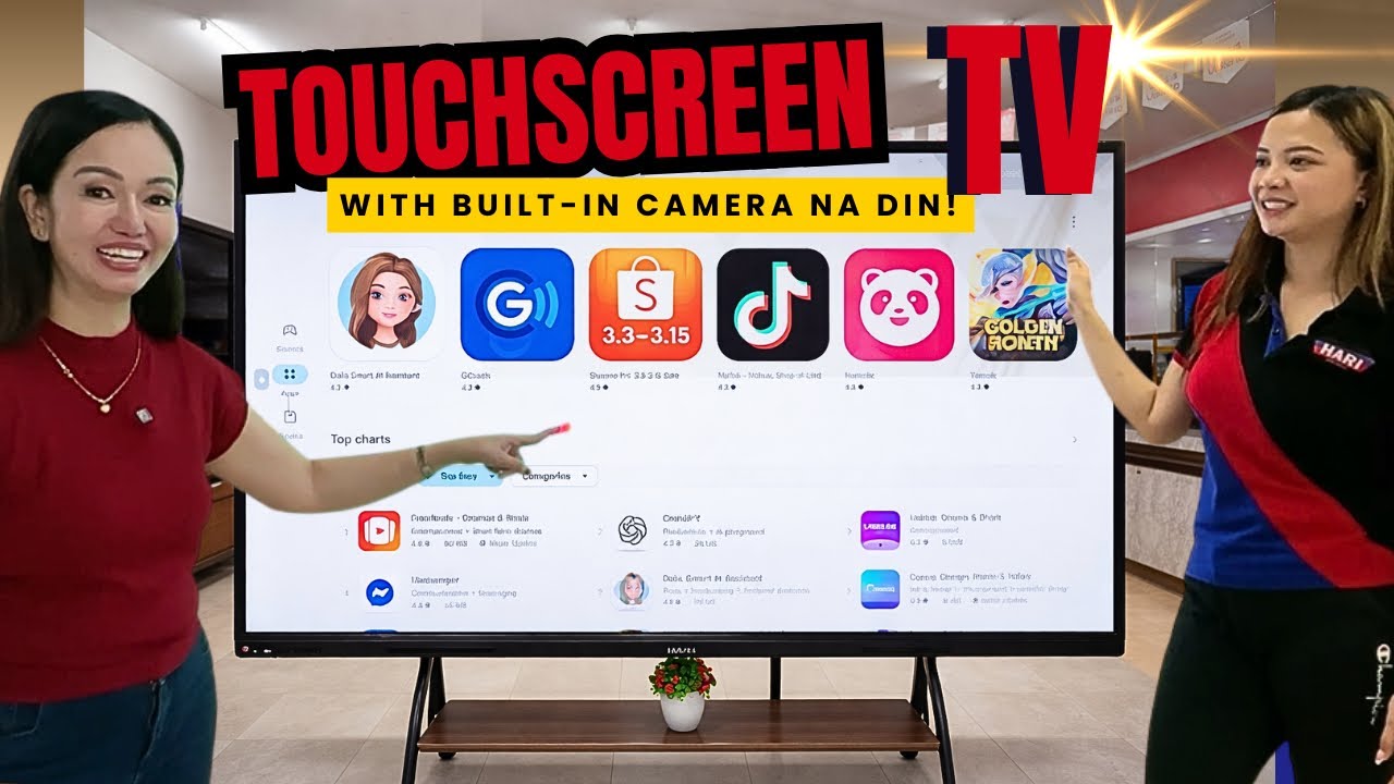 THE LATEST & MOST AFFORDABLE TOUCHSCREEN TV/ Para ng TV, Cellphone and Laptop in One!