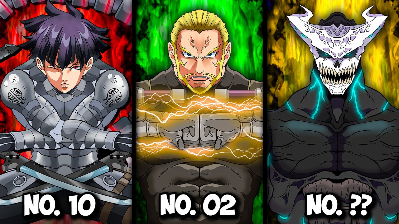Every Strongest Defense Force Soldier in KAIJU NO. 8 RANKED 🔥