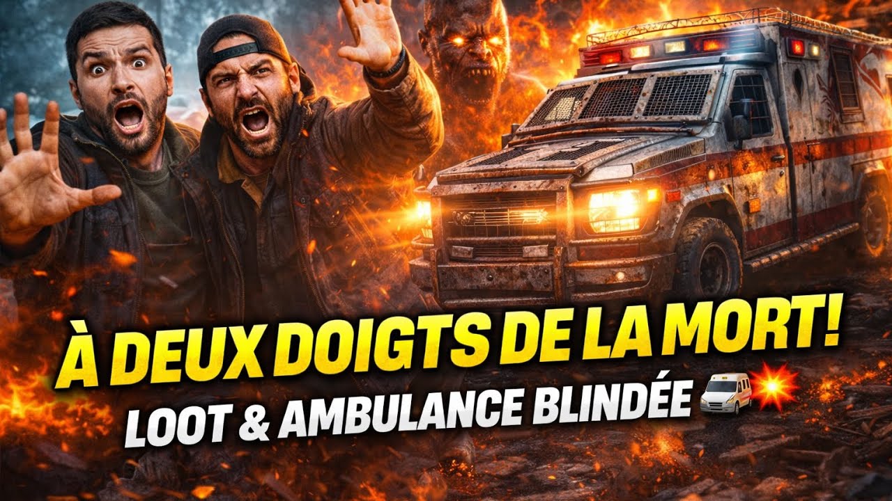 💀🔥 À DEUX DOIGTS DE LA MORT ! LOOT ÉPIQUE & AMBULANCE BLINDÉE 🚑💥