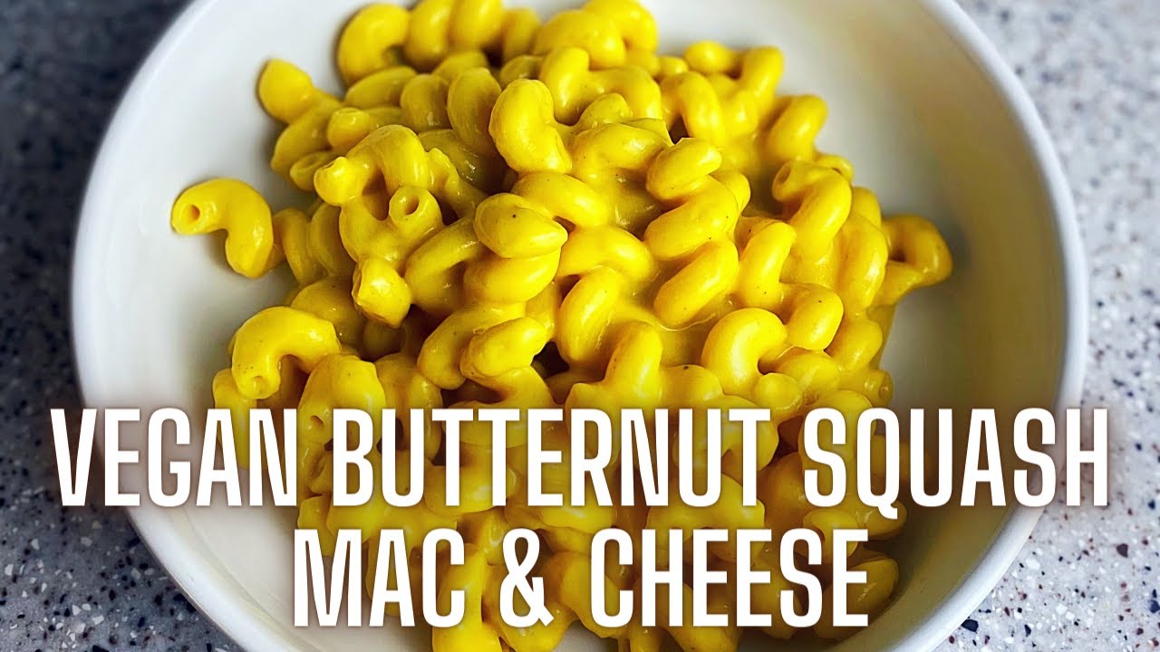 VEGAN BUTTERNUT SQUASH MAC & CHEESE | Katie Makes It Vegan