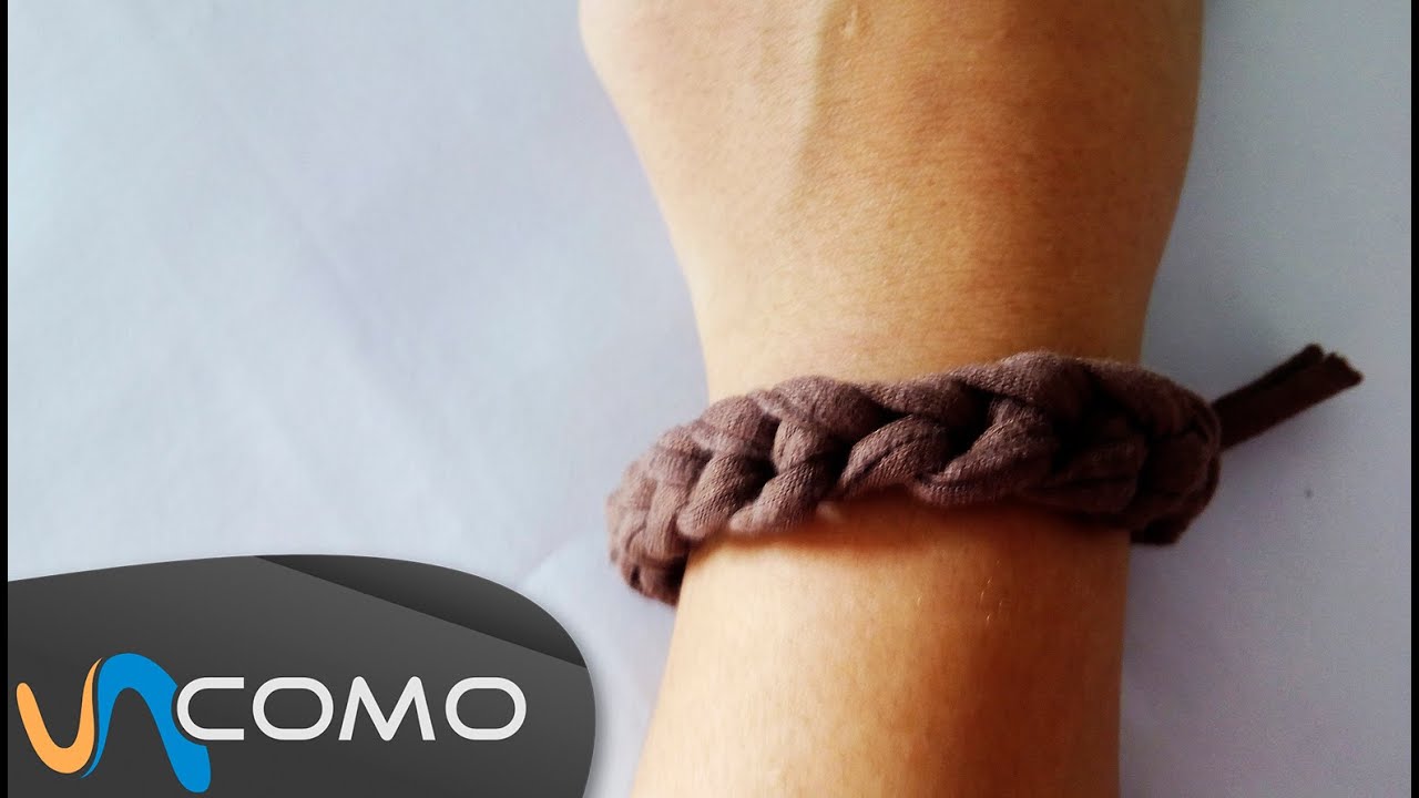 Hacer una pulsera de cadenetas con ganchillo