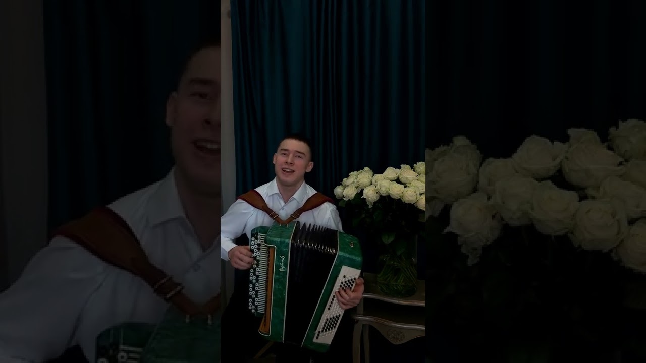 Белые розы на БАЯНЕ
