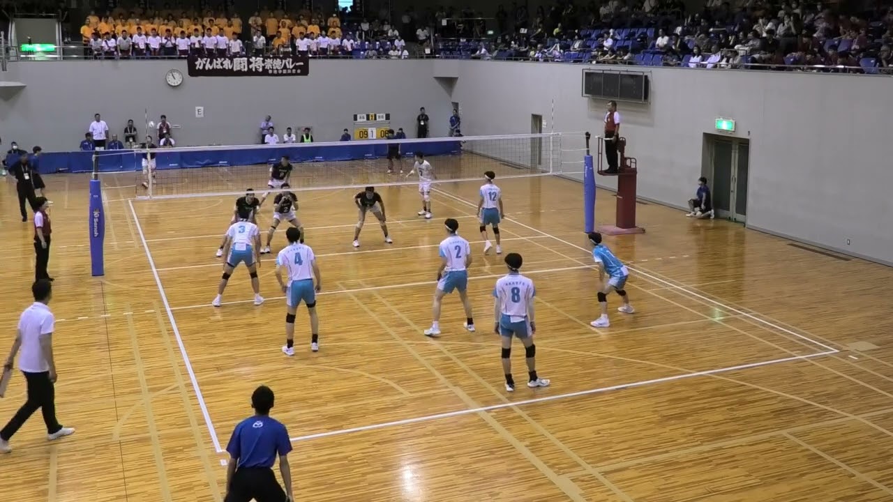 清風高校 vs 崇徳高校 1st #バレーボール #volleyball