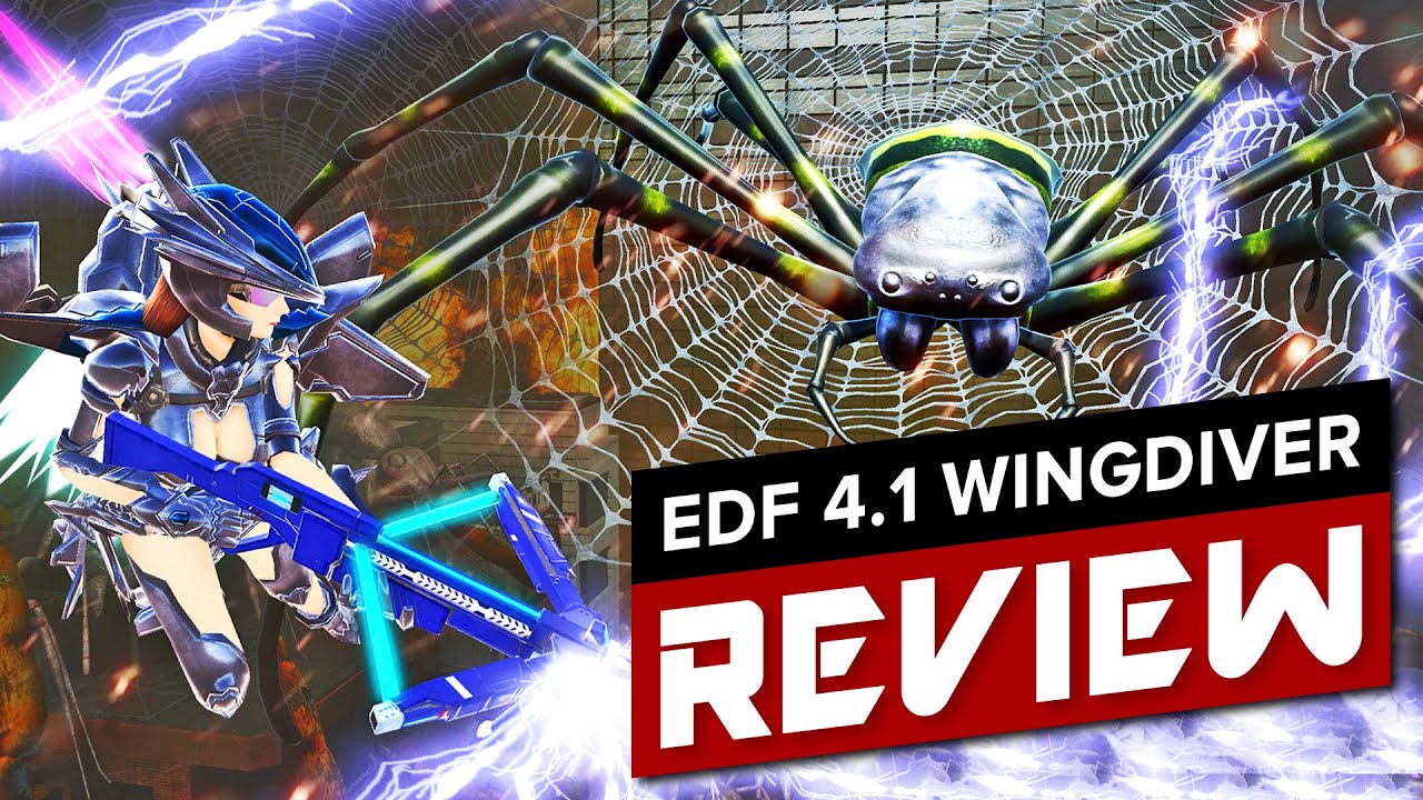 EARTH DEFENSE FORCE 4.1: Wingdiver The Shooter - ОБЗОР