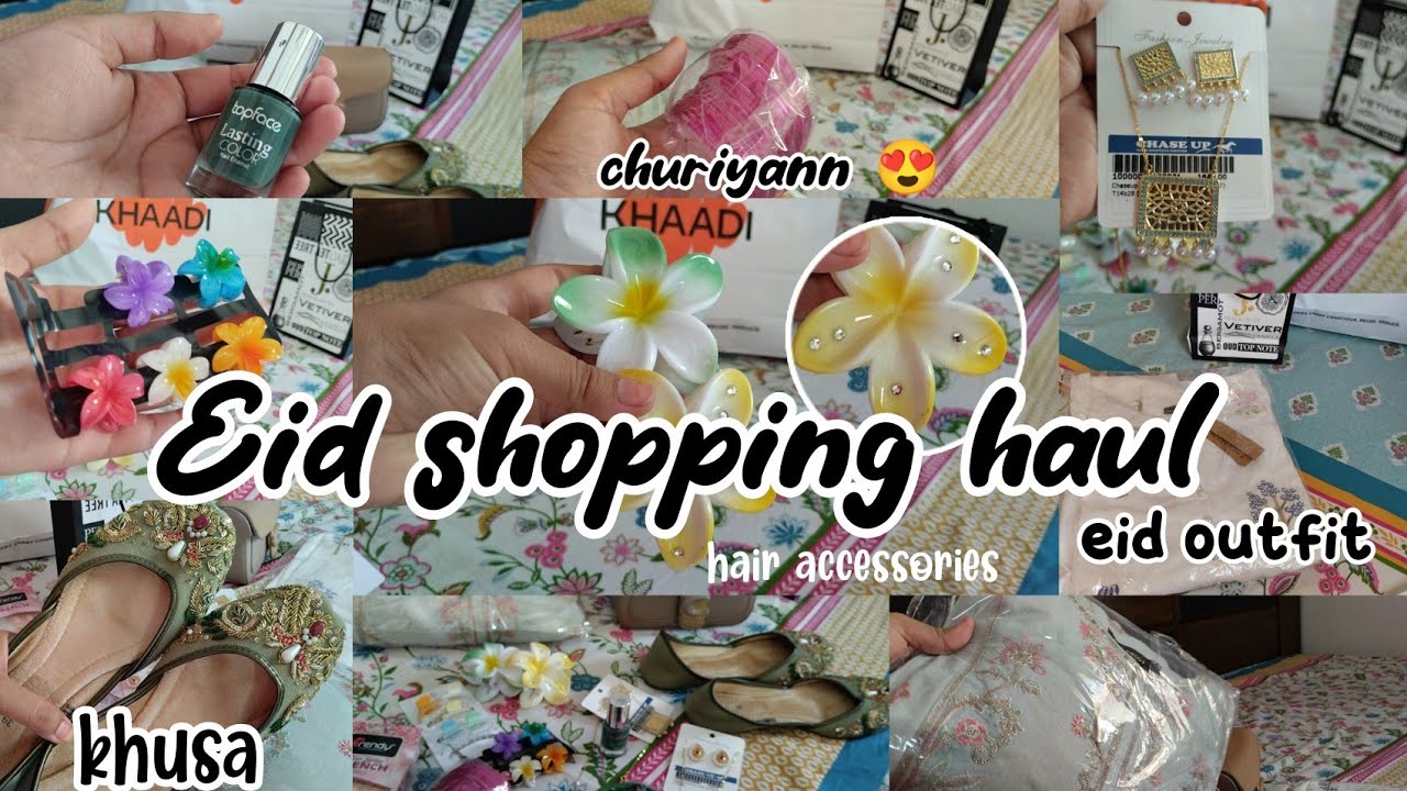 EID SHOPPING HAUL 2025 | bakra eid shopping|