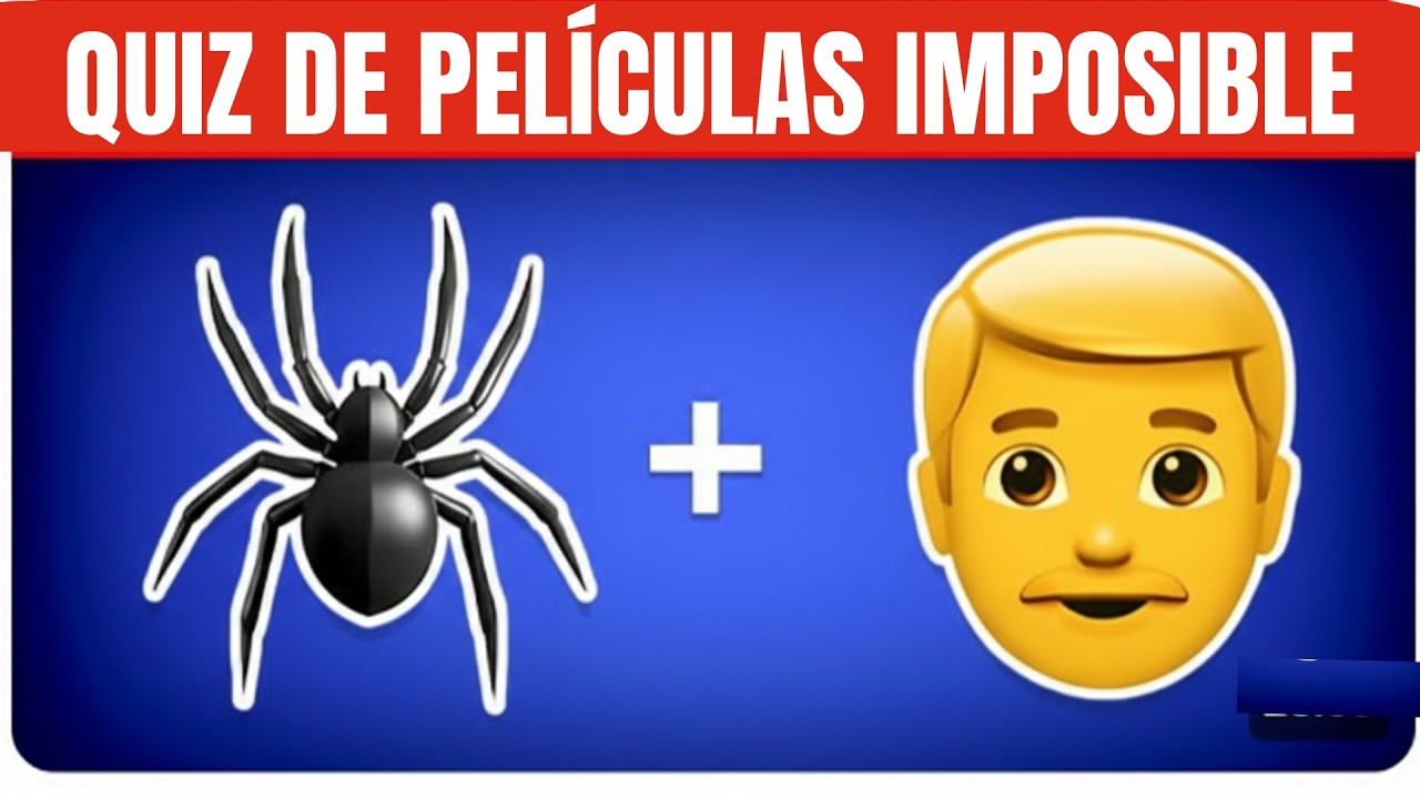 ¿Solo el 1% Puede Resolver Este Quiz de Emojis? 😱