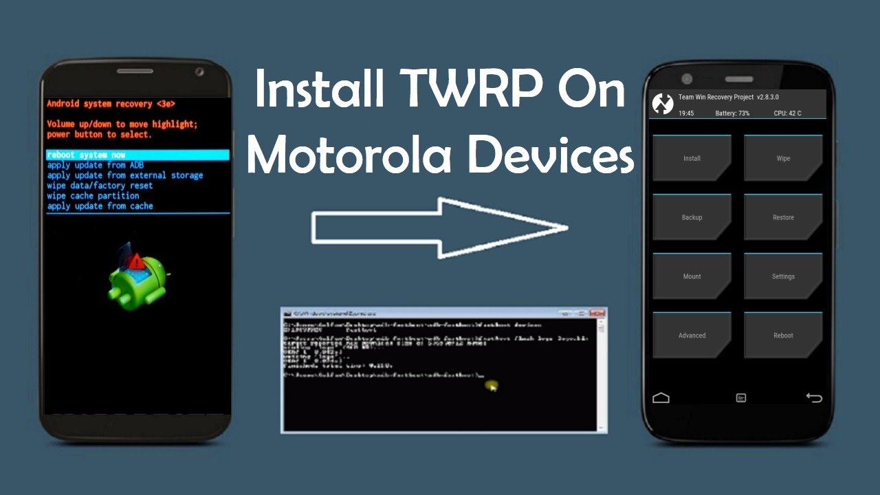 How To Install/Flash TWRP Recovery On Moto G3/G2/G/X/E 1st/2nd/3rd Generation