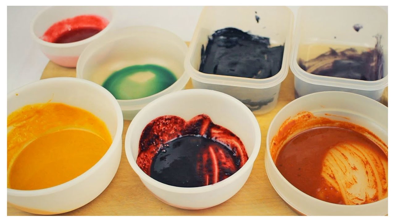 Lebensmittelfarben selber machen | DIY Regenbogenfarben 🎨