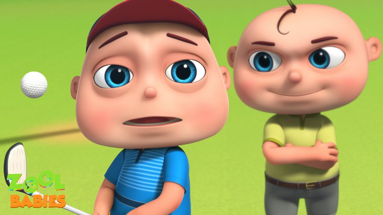 Zool Babies Playing Golf And More | Cartoon Animation for Kids | Videogyan Kids Shows