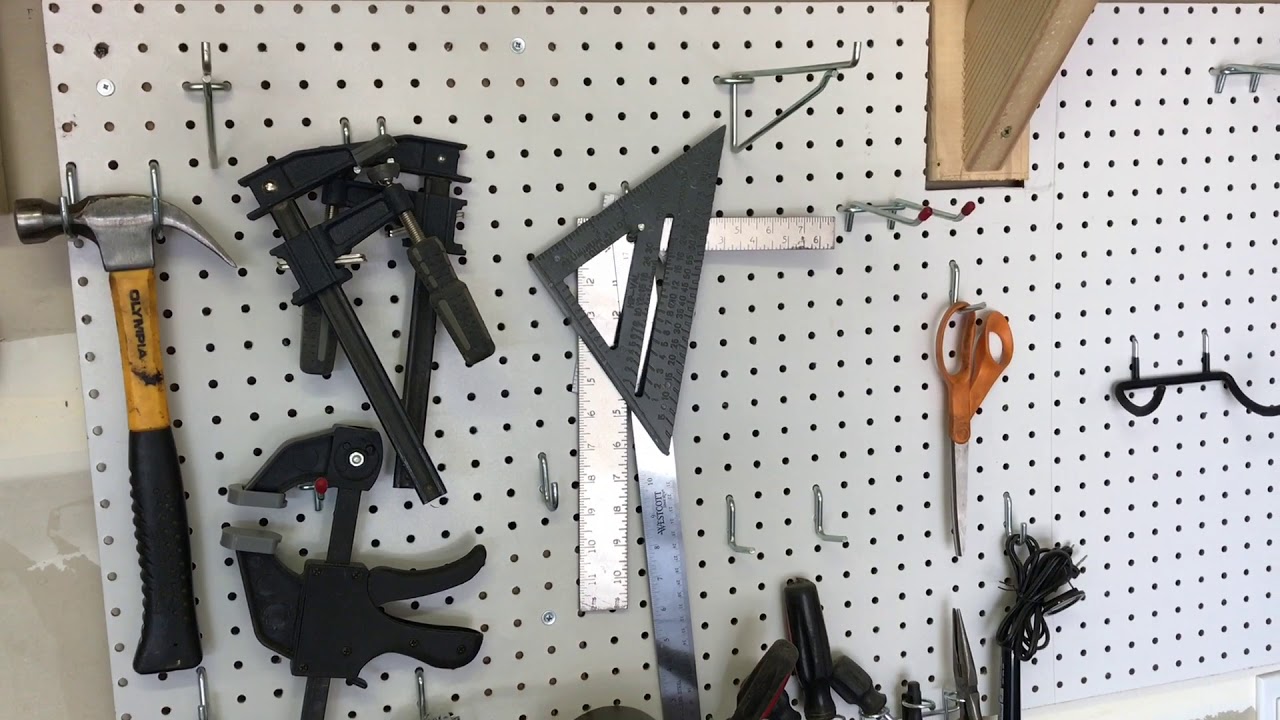Make Your Own Pegboard Spacers For Free (DIY)