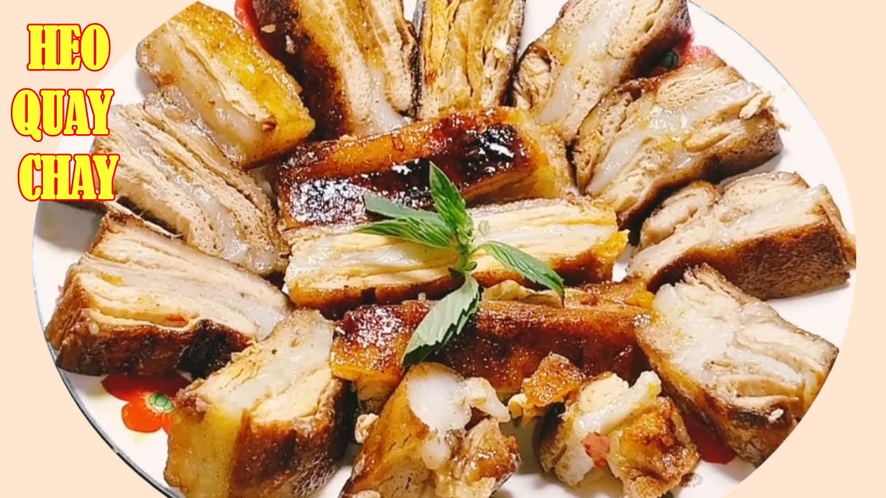 Làm HEO QUAY CHAY CÁCH NÀY NGON NHẤT TỪ TRƯỚC ĐẾN NAY,CHỈ MỘT NGUYÊN LIỆU DỄ LÀM,Chay Huệ Hoàng VLog