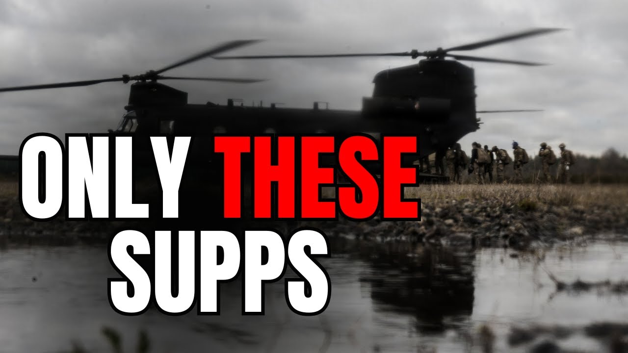 The Only Supplements Worth Buying as a Tactical Athlete (Ranked)