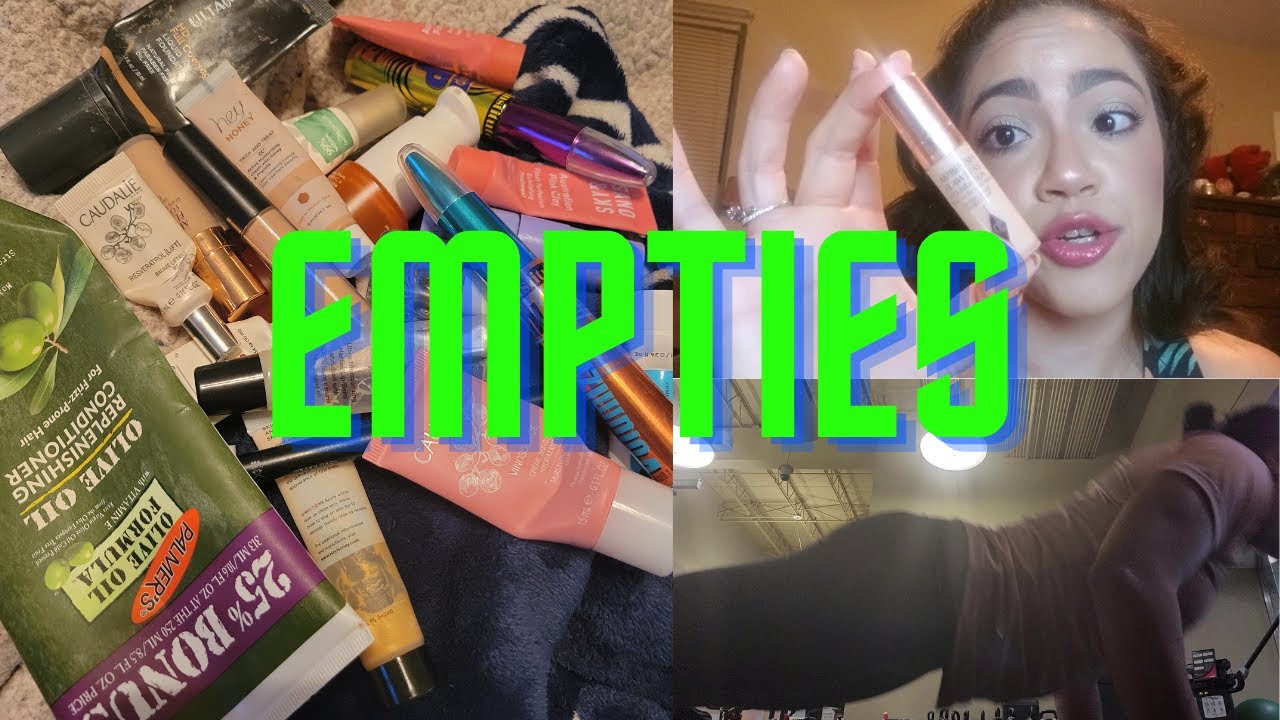 ALPHABETIC EMPTIES! Fall 2020 Empties + No-Equipment Workout