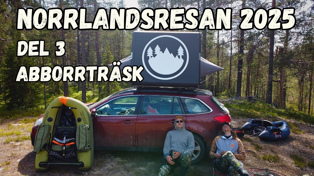 Norrlandsresan del 3 Abborrträsk - Abborre och Gädda från Flytring ENG SUB