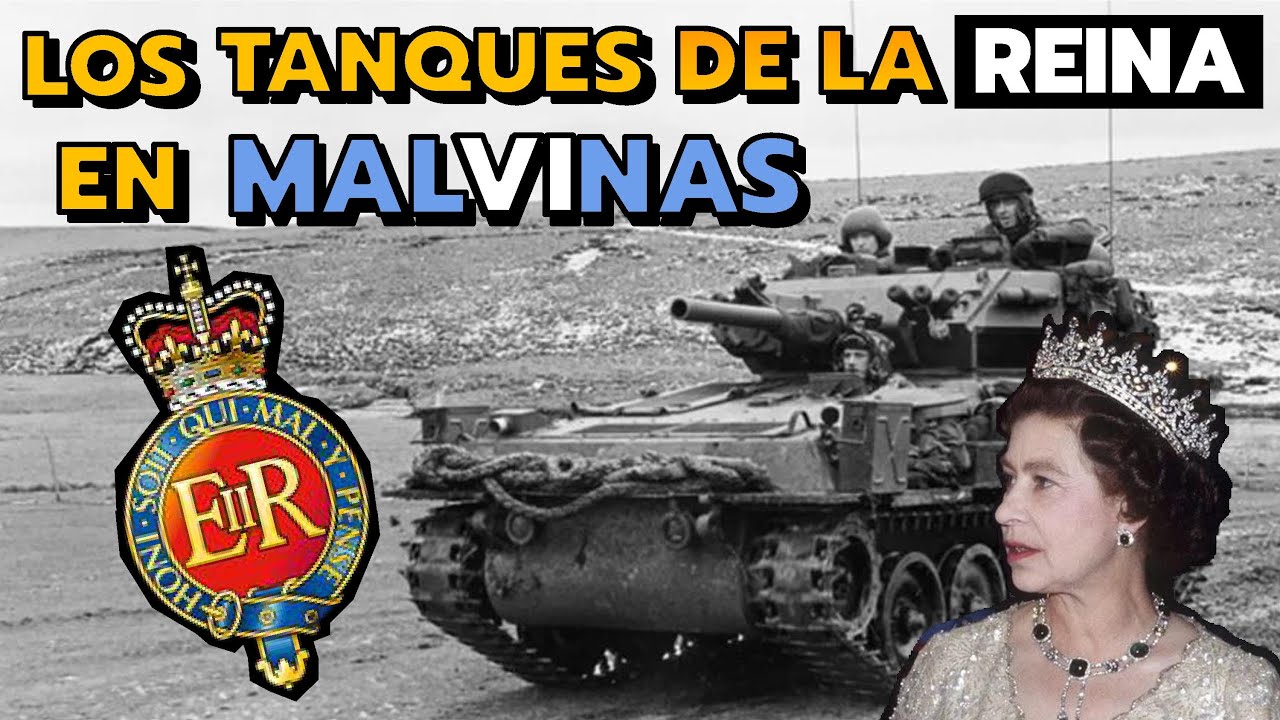 Blindados Ingleses en Malvinas (Blues and Royals)