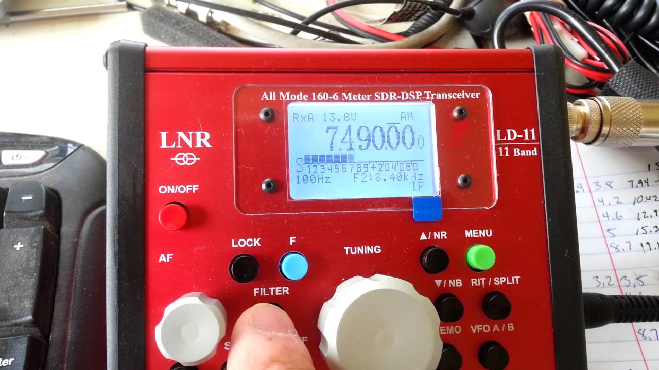Listening to shortwave on the LD-11