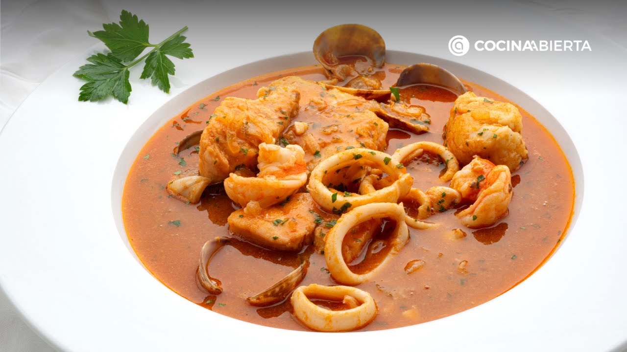 Caldereta de pescado y marisco por Karlos Arguiñano, una receta deliciosa