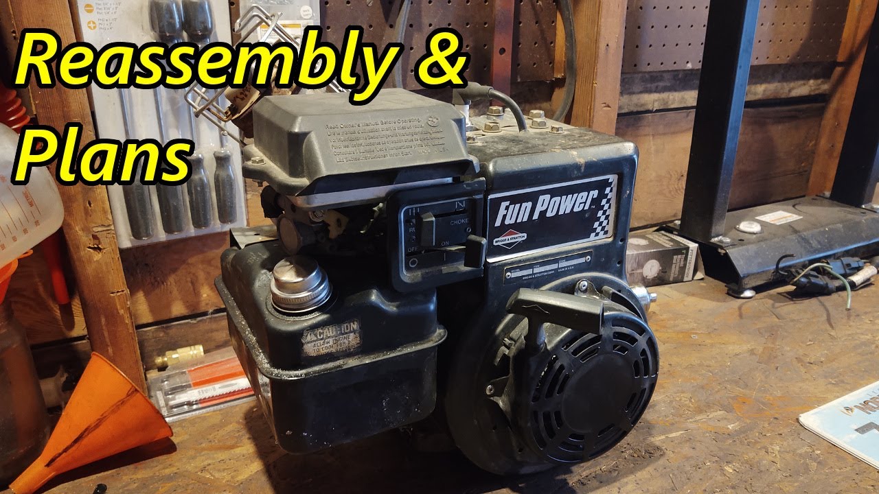 Part 2: Reassembly of the Briggs 5HP Flathead + Plans for New Build