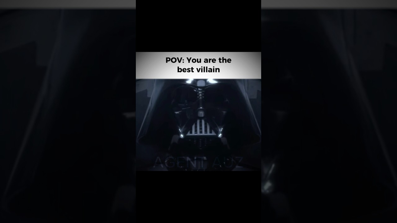 Best Villain In Movie History. 