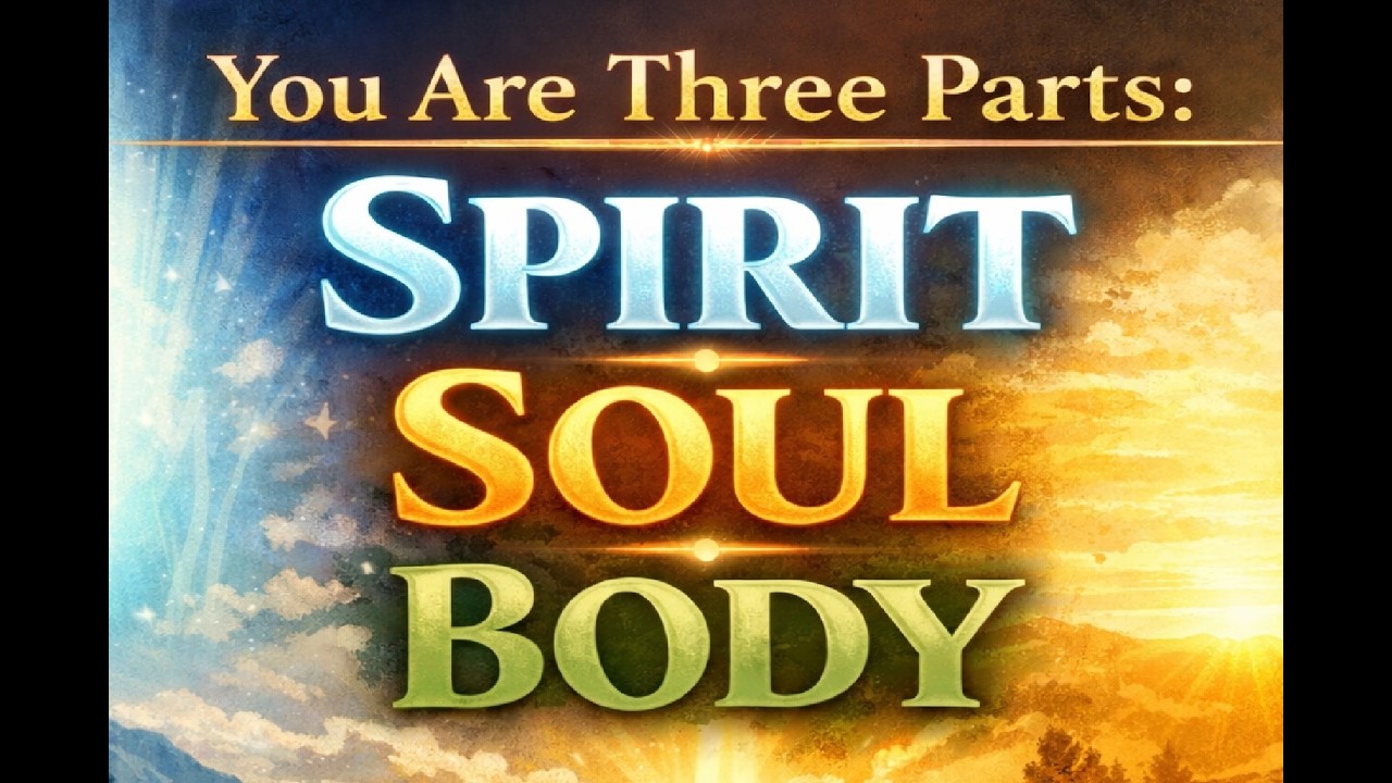 You Are Three Parts: Spirit, Soul, Body