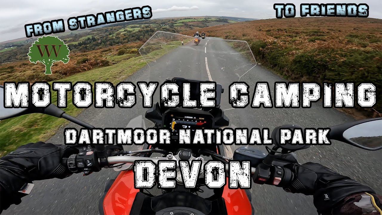 Motorcycle Camping in Dartmoor National Park | From Strangers to Friends