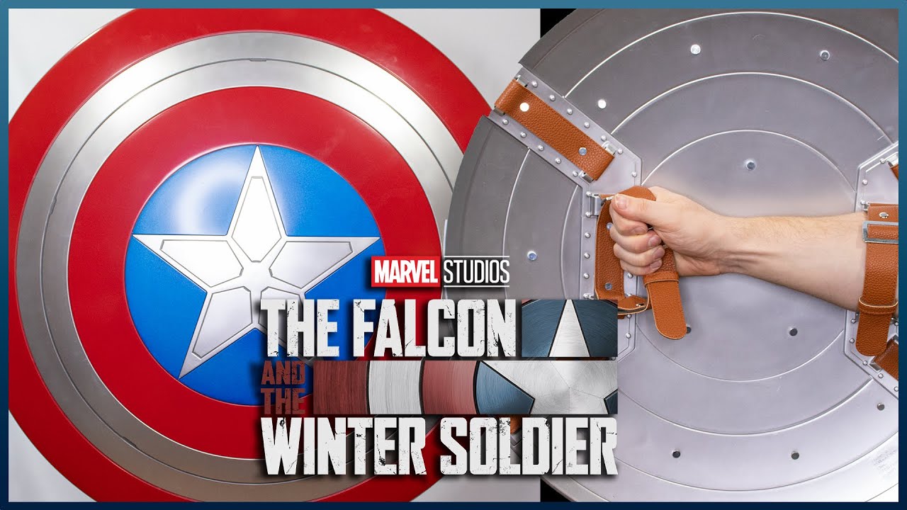 Marvel Legends Falcon and Winter Soldier Captain America Role Play Shield