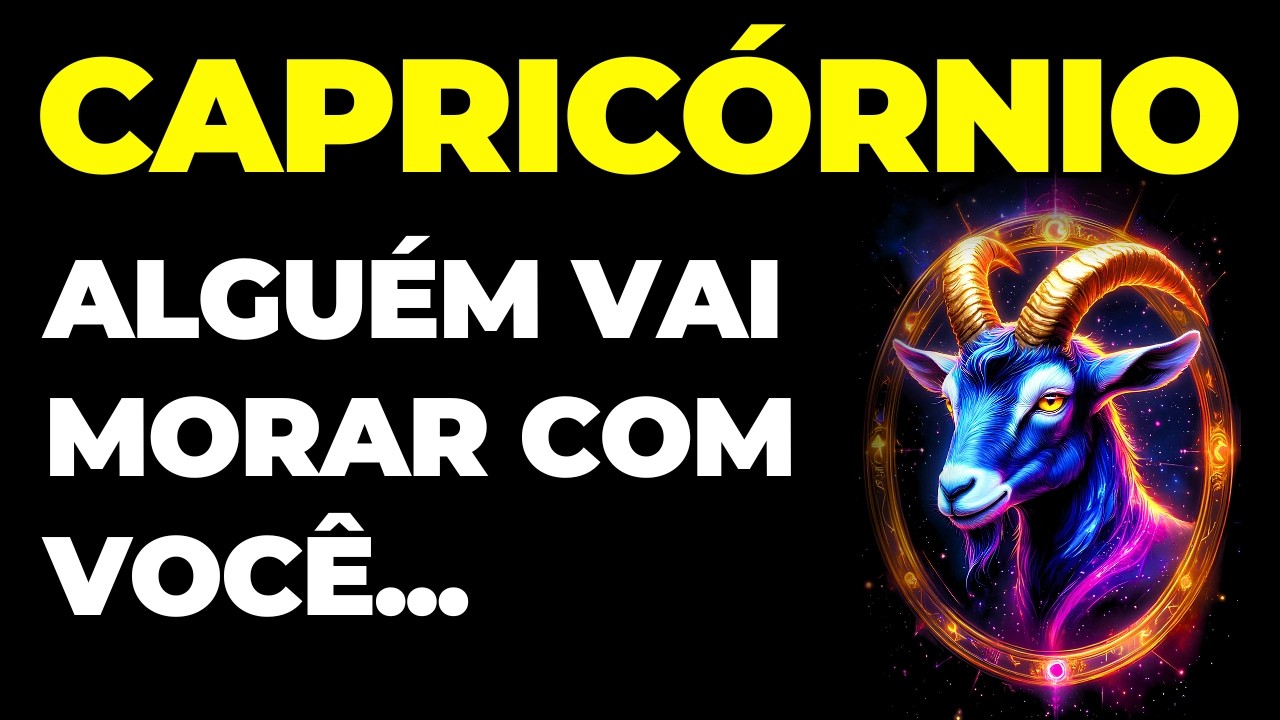 CAPRIC&Oacute;RNIO: 😱 ALGU&Eacute;M VAI MORAR COM VOC&Ecirc; | VOU TE DIZER QUEM &Eacute;...