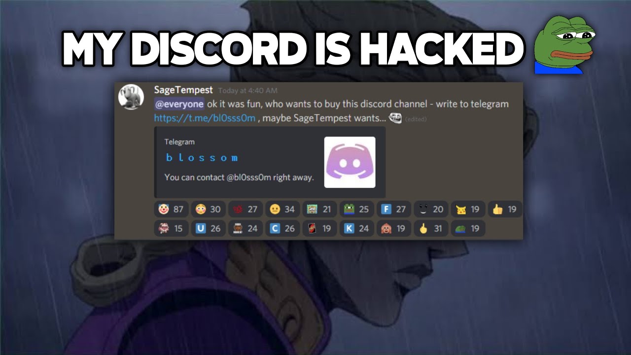 My Discord Server was Hacked