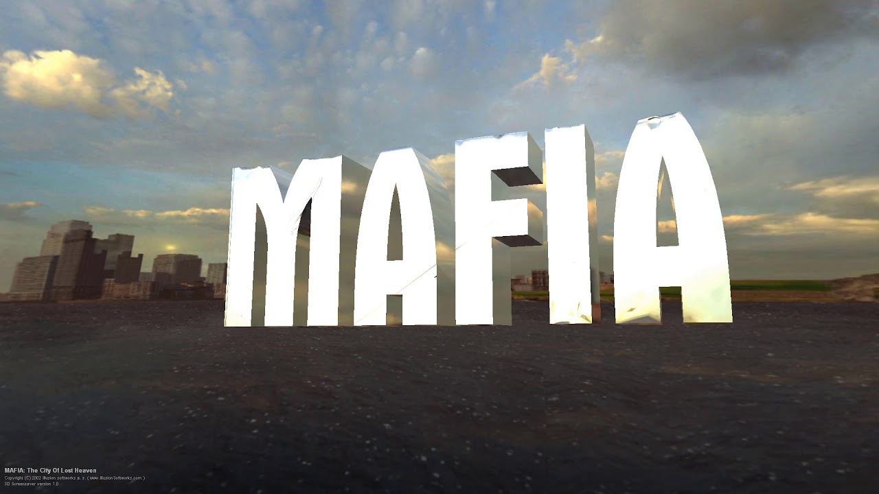 Mafia Tři ofici&aacute;ln&iacute; Illusion Softworks screensavery