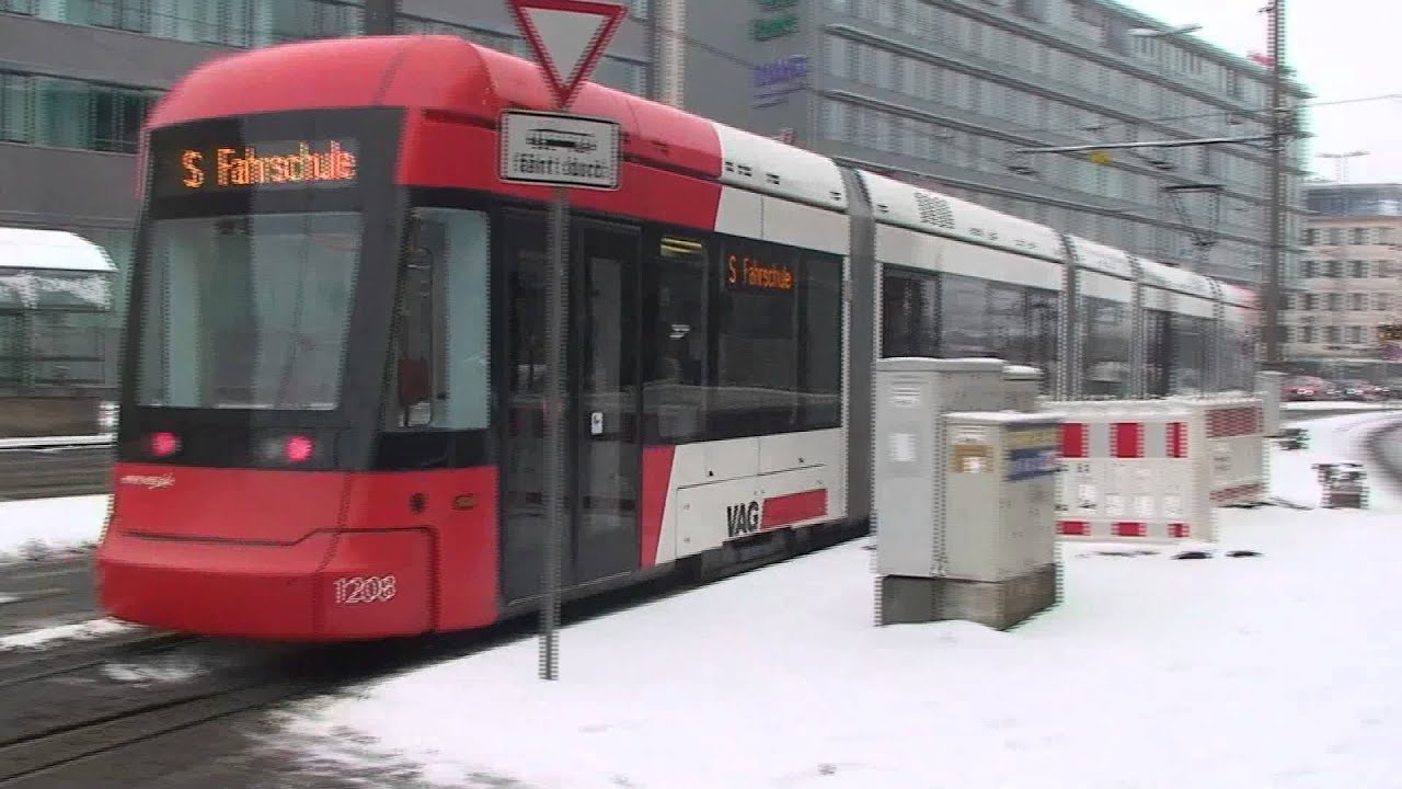 N&uuml;rnbergs neue Variobahn als Fahrschule