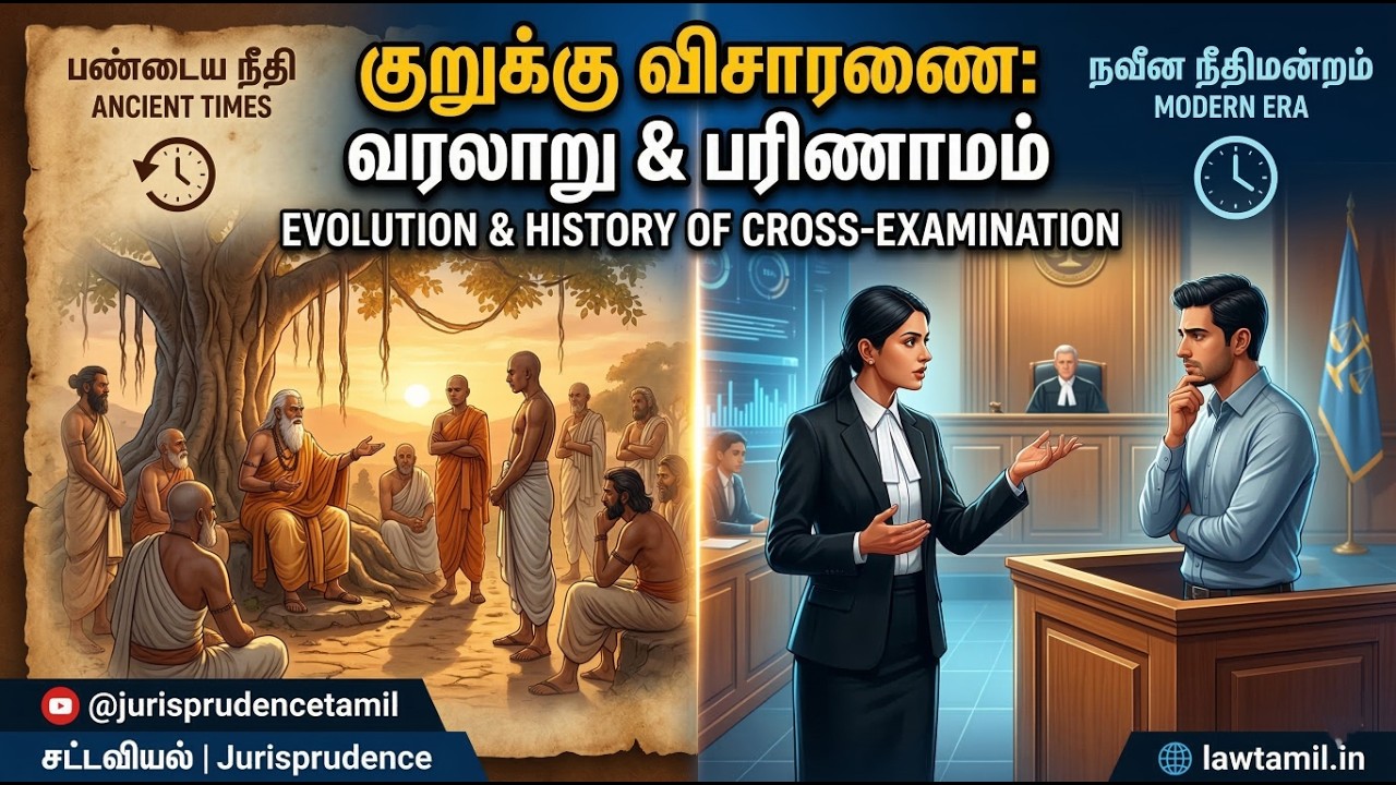 குறுக்கு விசாரணையின் மர்ம வரலாறு: நெருப்புச் சோதனை முதல் வாதங்கள் வரை | History of Cross-Examination