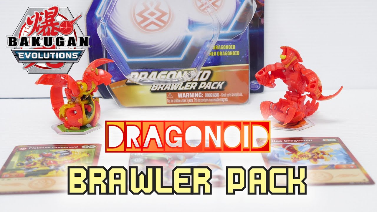 DRAGONOID Brawler Pack | Bakugan Evolutions | BAKUGAN UNBOX