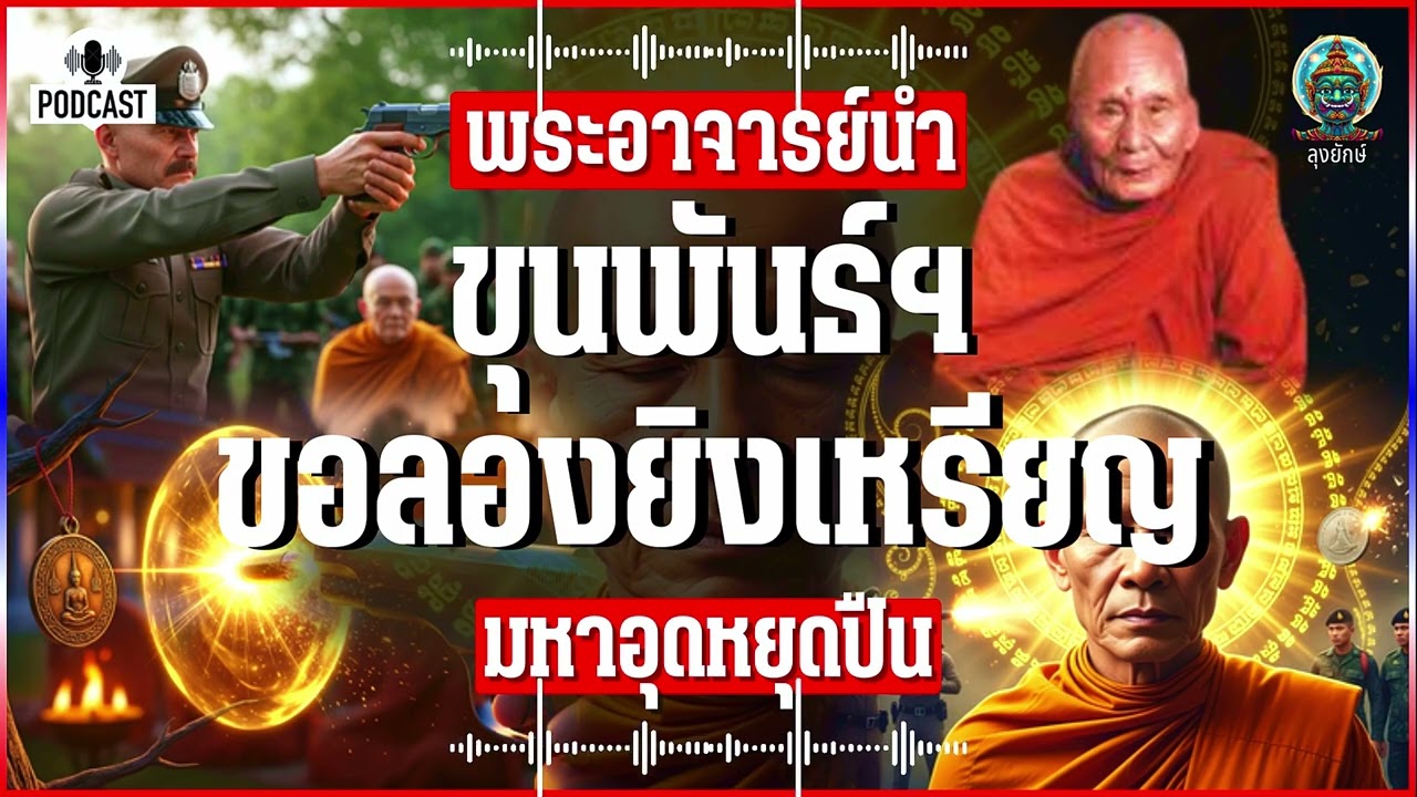 อาจารย์นำ เรื่องจริงที่พัทลุง ขุนพันธรักษ์ราชเดช ขอ พิสูจน์ความขลัง | ลุงยักษ์
