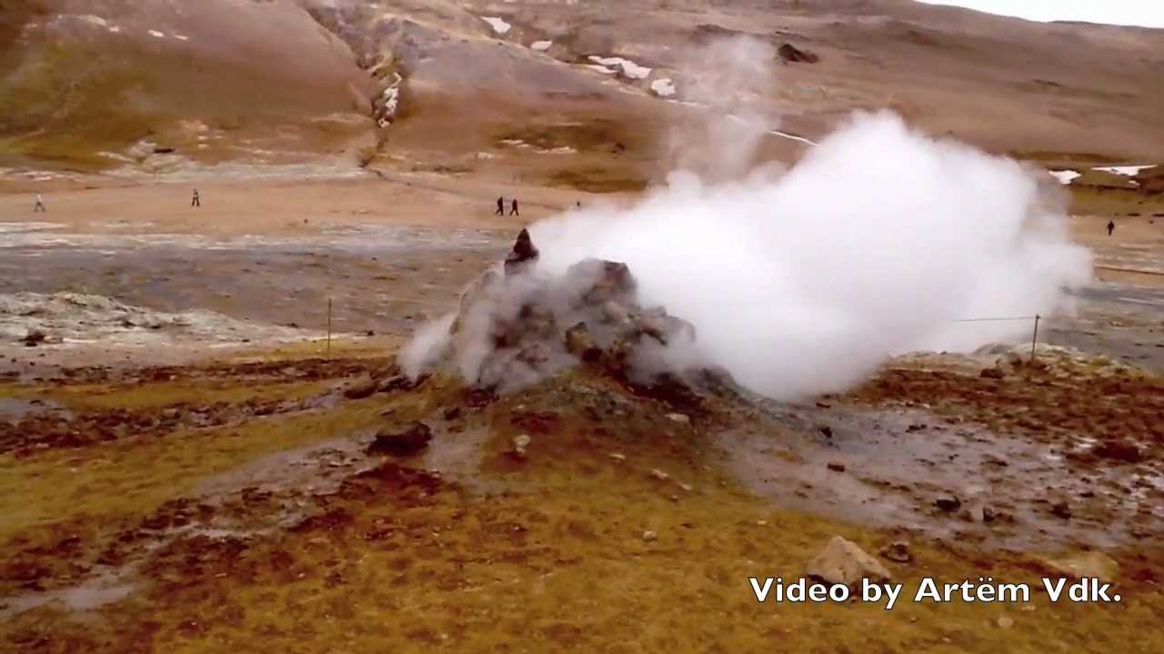 Iceland. Hverir Namafjall. Krafla volcano Area