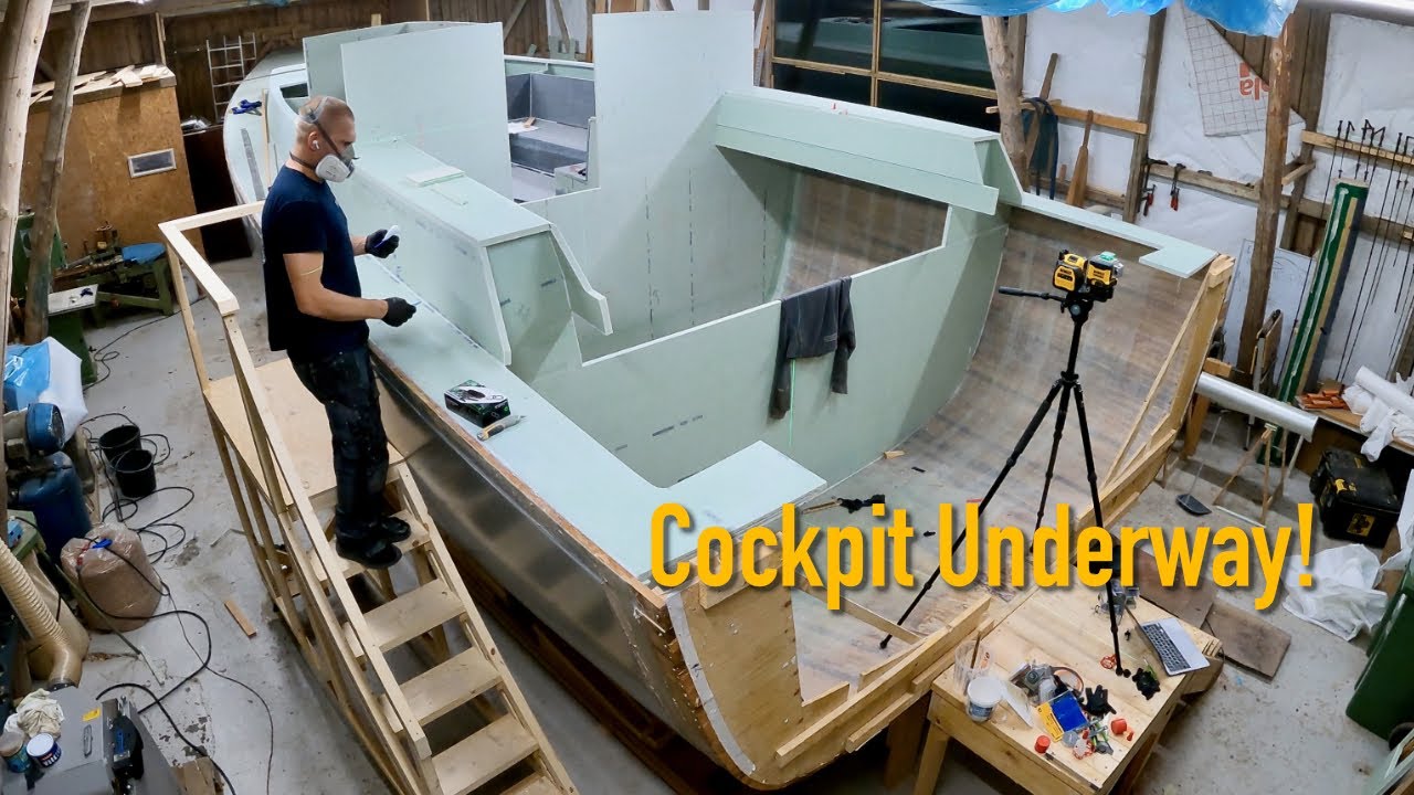 Cockpit Build Is Underway - Ep. 458 RAN Sailing