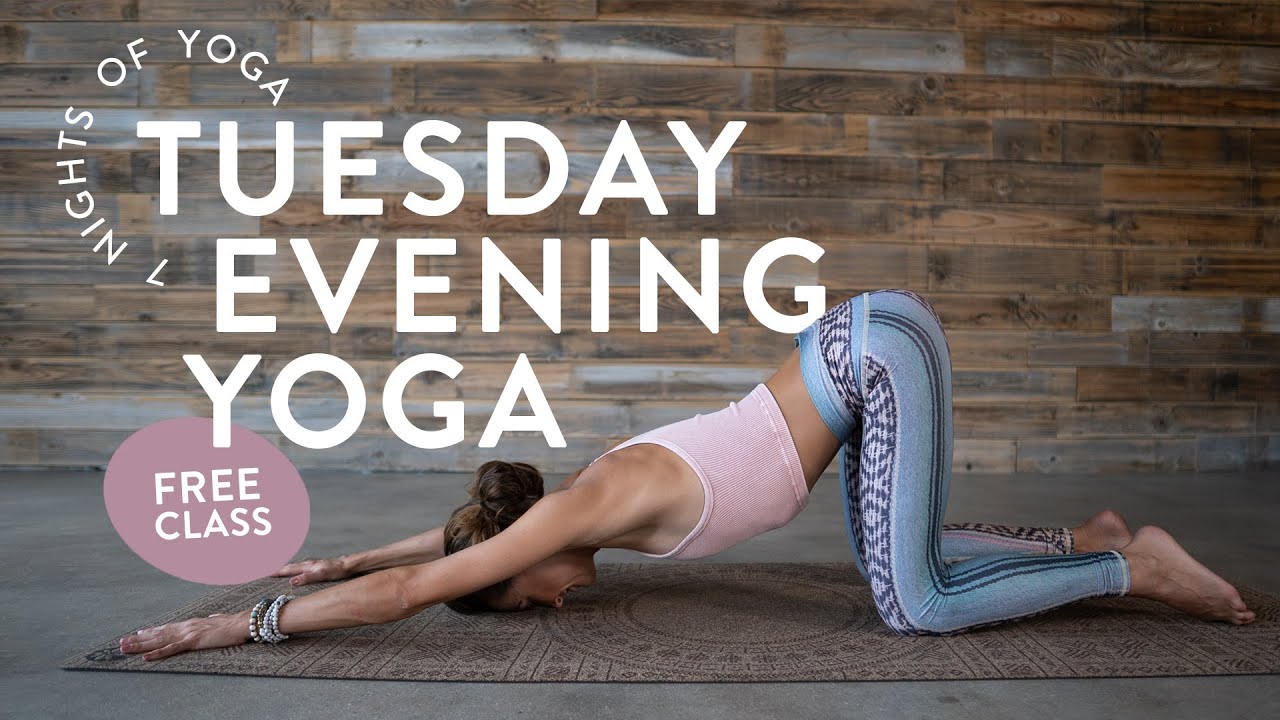 Tuesday Evening Vinyasa Yoga Class 🌙 | 40-Minutes