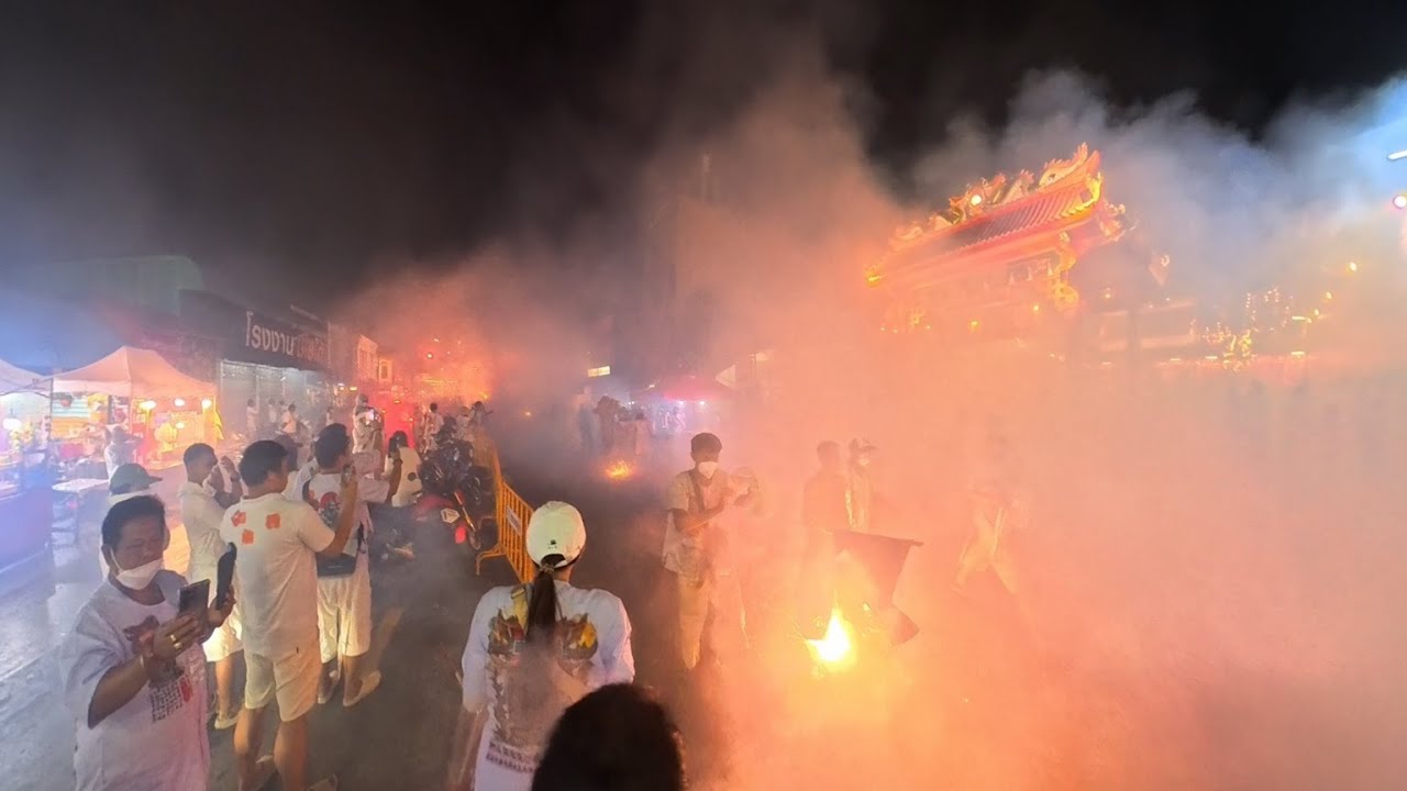 ขบวนแห่ส่งพระกินเจภูเก็ต 8K 360°