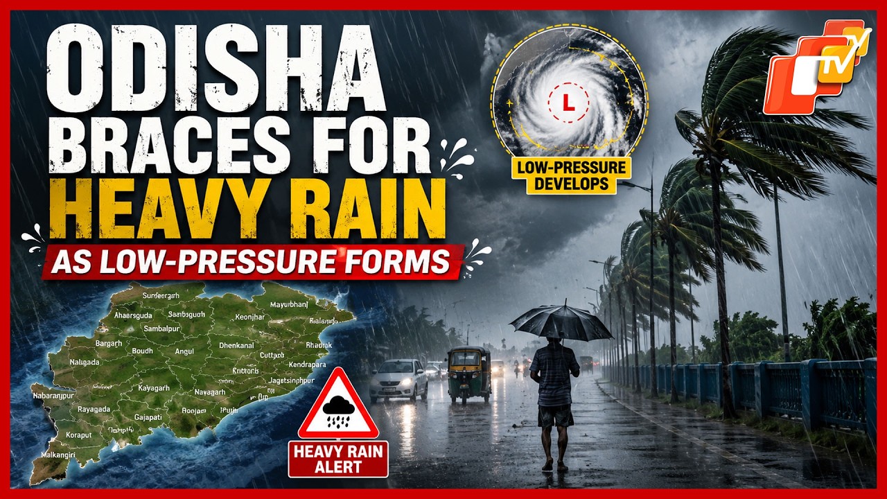 Rainfall Likely To Increase In Odisha As low-Pressure Area Forms Over Bay Of Bengal | OTV