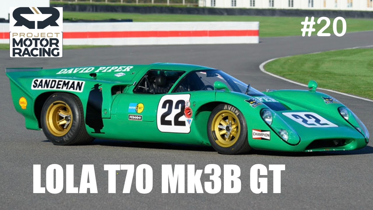 PROJECT MOTOR RACING PART 20 LOLA T70 Mk3B GT | UPDATE 1.5.0.4 | PS5 Gameplay