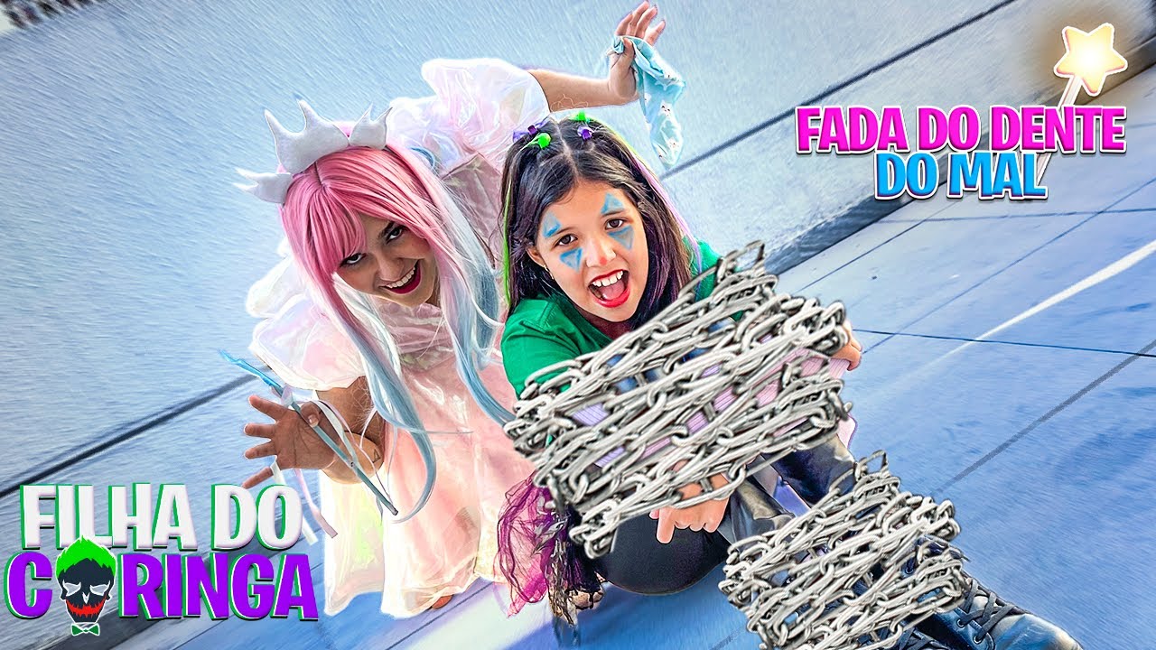 A FILHA DO CORINGA FOI SEQUESTRADA PELA FADA DO DENTE DO MAL E ELA VAI PEGAR SEUS DENTES DE LEITE !