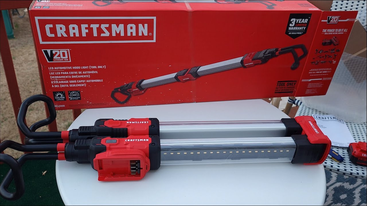 Craftsman V20 Automotive Portable Hood LED Light