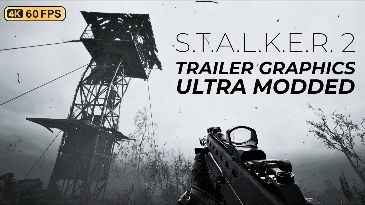 This Mod Makes It Look Like The Trailers - STALKER 2 Immersive Ultra Modded No HUD