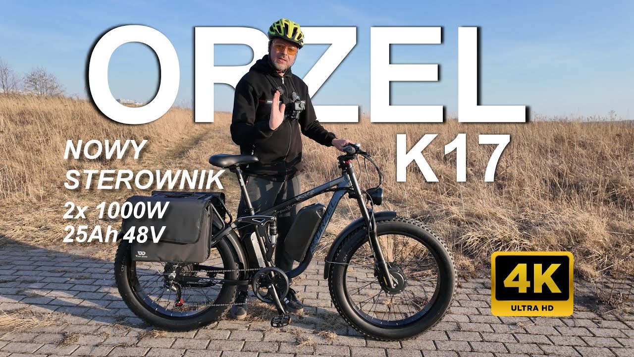 ORZEL K17 2x1000W DZIK do okiełznania! NOWY STEROWNIK! Całkiem inna jazda! #ebike #test #recenzja