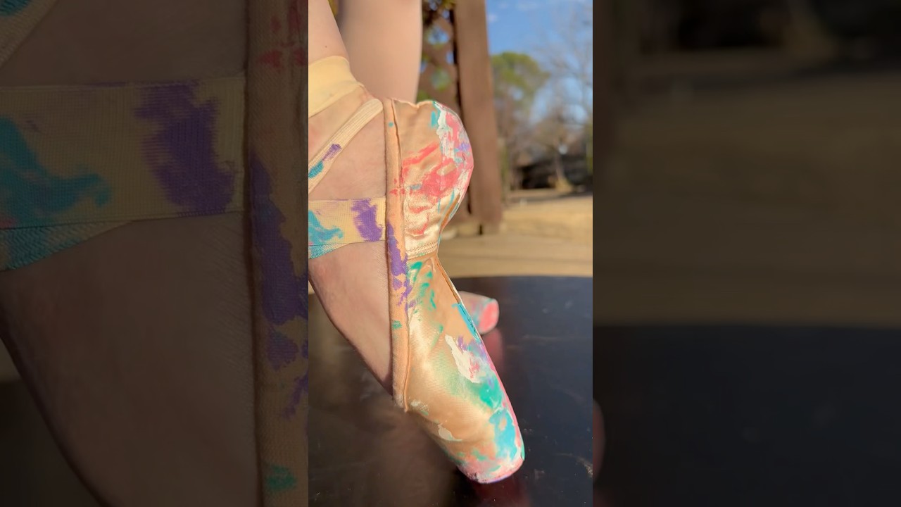 Im obsessed with these pointe shoes! 